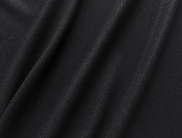 Charcoal Grey - Italian Twill  Merino Wool - 148 cm Wide.