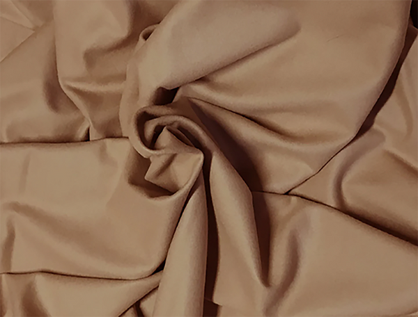 Honey Color - Italian Wool Cashmere - 140 cm Wide.