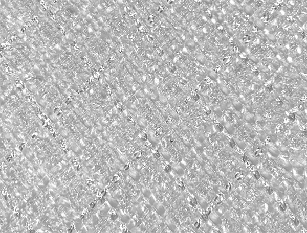 White Cotton/Viscose - French Tweed - 148 cm Wide.