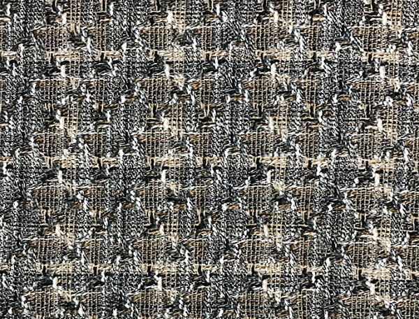 Shades of Tan/Grey/Black/White  -Double Faced French Tweed - 150 cm Wide.